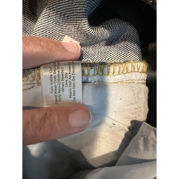 Boston Proper Distressed Studded Jeans Size 10 Embellished Excellent Condition - Picture 4 of 14